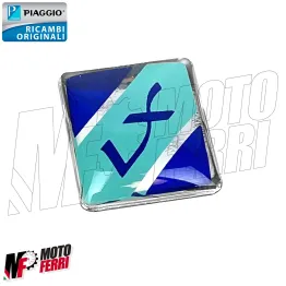 Adesivo logo LX per cresta cromata parafango anteriore Vespa 50 125 150 LX LXV 2