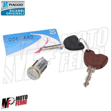 MF7291 Kit Chiavi Serrature Originale Vespa Granturismo 125 200 GT L (2003/2005)