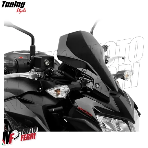 MF7299 Cupolino Kawasaki Z900 Z650 mod 2020 2021 2022 2023 2024 Fumè Scuro Alto