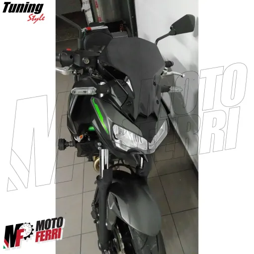MF7299 Cupolino Kawasaki Z900 Z650 mod 2020 2021 2022 2023 2024 Fumè Scuro Alto
