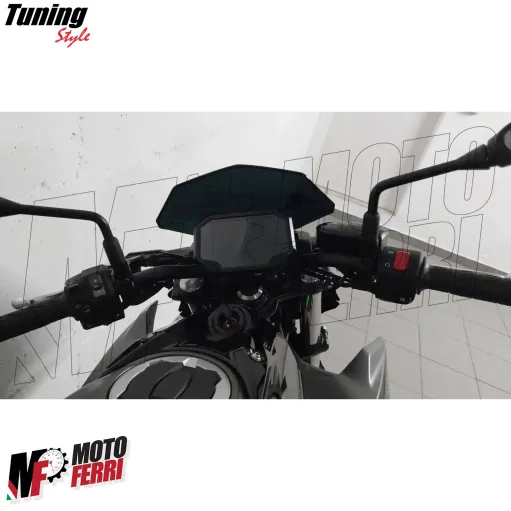 MF7299 Cupolino Kawasaki Z900 Z650 mod 2020 2021 2022 2023 2024 Fumè Scuro Alto