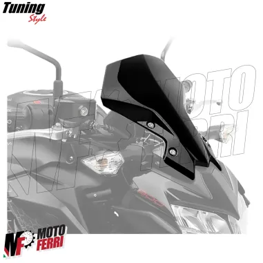 MF7299 Cupolino Kawasaki Z900 Z650 mod 2020 2021 2022 2023 2024 Fumè Scuro Alto