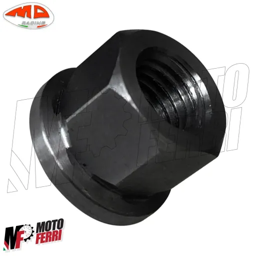 MF7301 Dado M7 Ricavato dal Pieno MD Racing per Prigionieri Cilindro Vespa