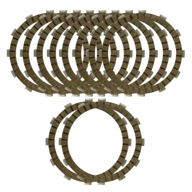 MF7306 Kit 10 Dischi Frizione Newfren per Kawasaki KLV 1000 mod 2004 / 2005