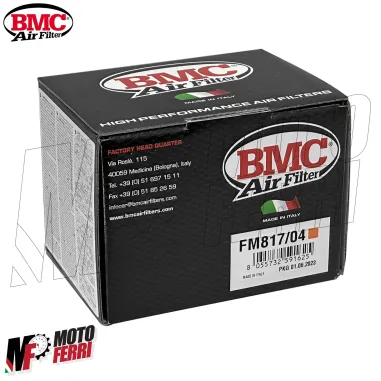 MF2501 Filtro Aria Sportivo Lavabile BMC per Yamaha MT-07 mod 2014 / 2025