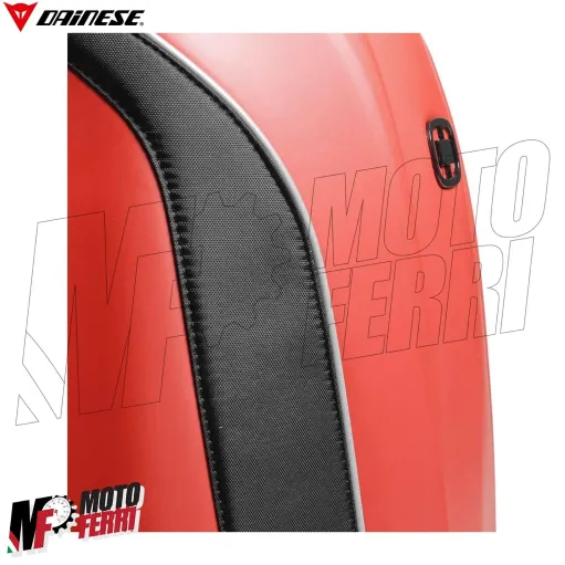 MF4653 Zaino Moto Dainese D-Mach Backpack 22 Litri Rosso Rigido porta PC Scarpe