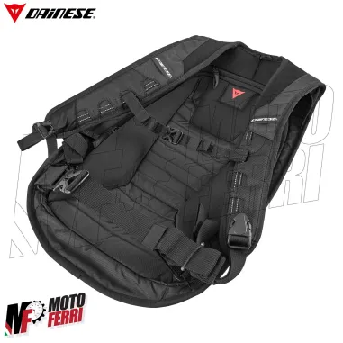 MF4653 Zaino Moto Dainese D-Mach Backpack 22 Litri Rosso Rigido porta PC Scarpe