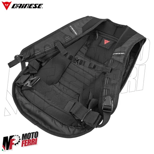 MF4653 Zaino Moto Dainese D-Mach Backpack 22 Litri Rosso Rigido porta PC Scarpe