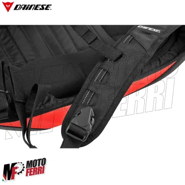 MF4653 Zaino Moto Dainese D-Mach Backpack 22 Litri Rosso Rigido porta PC Scarpe