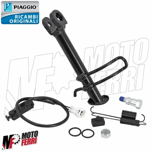 MF7309 Cavalletto Laterale Piaggio Beverly 300 310 400 HPE 2021 - 2026 + Sensore