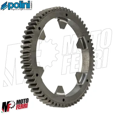 MF7310 Kit Primaria Polini Ingranaggi Lunghi 23/64 Dritti a 6 Molle Vespa PX 200