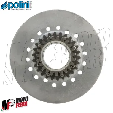 MF7310 Kit Primaria Polini Ingranaggi Lunghi 23/64 Dritti a 6 Molle Vespa PX 200