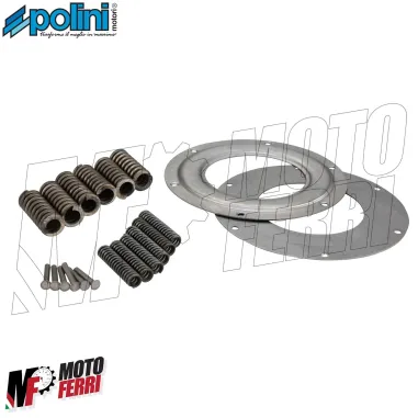 MF7310 Kit Primaria Polini Ingranaggi Lunghi 23/64 Dritti a 6 Molle Vespa PX 200
