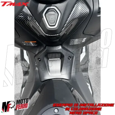 MF7311 Coperchio Presa Aria Tunnel Centale Yamaha TMax 560 2022 / 2024 Nero Lucido