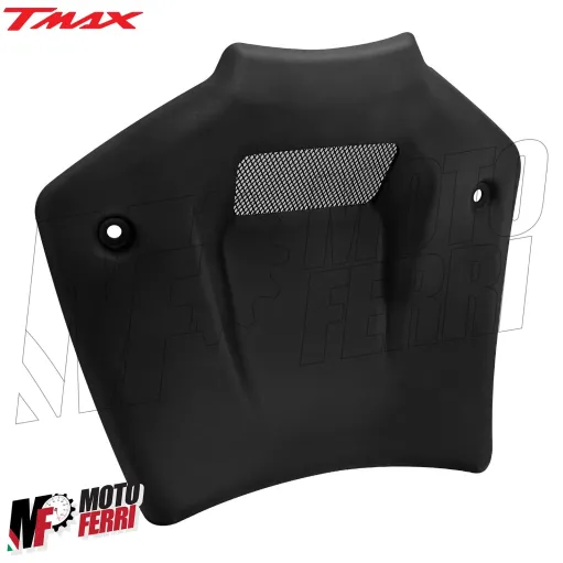 MF7312 Coperchio Presa Aria Tunnel Centale Yamaha TMax 560 2022 / 2024 Nero Opaco