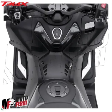 MF7313 Coperchio Presa Aria Tunnel Centale Yamaha TMax 560 2022 / 2024 Nero Opaco