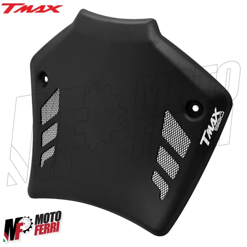 MF7313 Coperchio Presa Aria Tunnel Centale Yamaha TMax 560 2022 / 2024 Nero Opaco