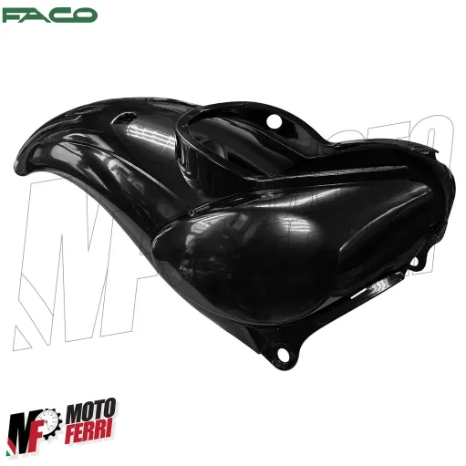 MF7322 Carena Codone Posteriore Aprilia Scarabeo 50 100 2T Nero Grezzo Faco