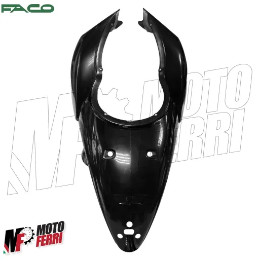 MF7322 Carena Codone Posteriore Aprilia Scarabeo 50 100 2T Nero Grezzo Faco