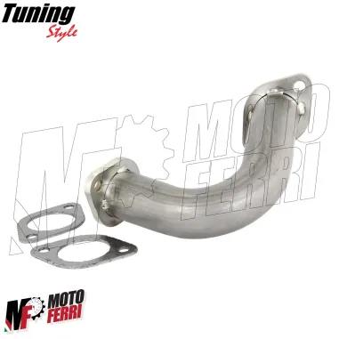 MF1065 COLLETTORE SCARICO MARMITTA RACING GILERA 125 180 RUNNER 2T LC FX FXR
