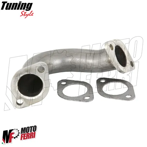 MF1065 COLLETTORE SCARICO MARMITTA RACING GILERA 125 180 RUNNER 2T LC FX FXR