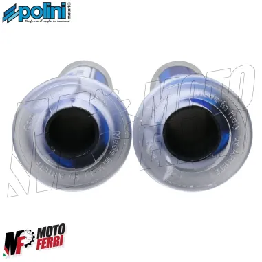 MF1830 Coppia Manicotti Manopole Polini Scooter Road Hi-Speed Universali