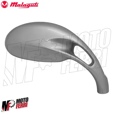 MF7326 Specchietto Destro Grigio Argento Originale Malaguti F12 / F15 1994-2006