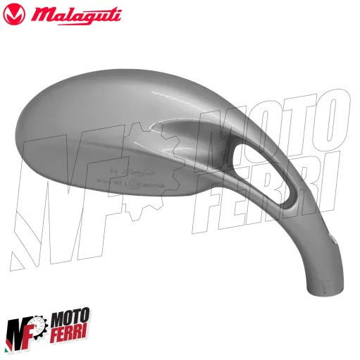 MF7326 Specchietto Destro Grigio Argento Originale Malaguti F12 / F15 1994-2006