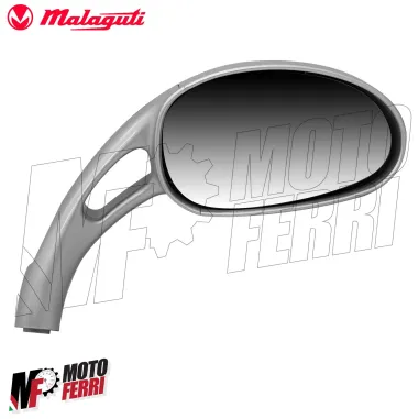 MF7326 Specchietto Destro Grigio Argento Originale Malaguti F12 / F15 1994-2006