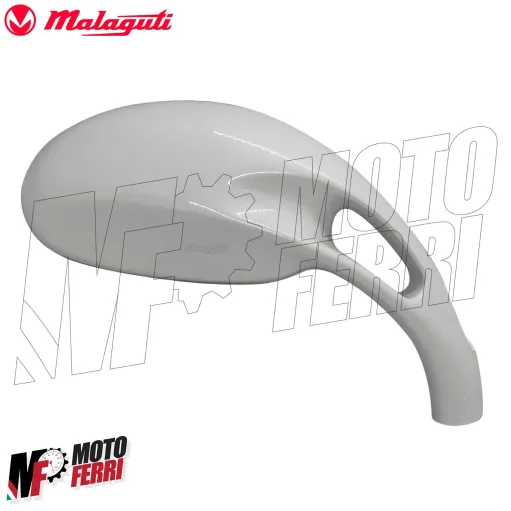 MF7327 Specchietto Destro Bianco Perla Originale Malaguti F12 / F15 (1994-2006)