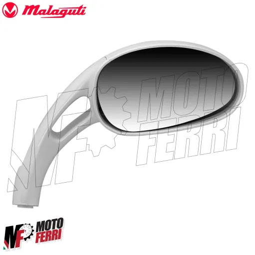 MF7327 Specchietto Destro Bianco Perla Originale Malaguti F12 / F15 (1994-2006)
