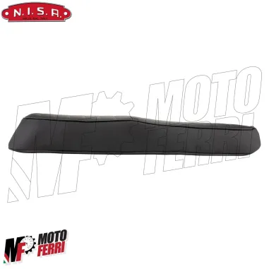 MF7337 Sella Nisa Wave Vespa PX 125 150 200 PE Arcobaleno Disco in Pelle Nera