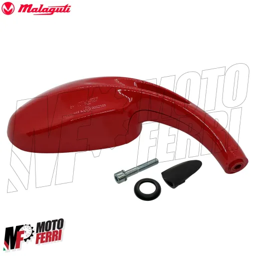 MF7340 Specchietto Destro Rosso Corsa Originale Malaguti F12 / F15 (1994-2006)