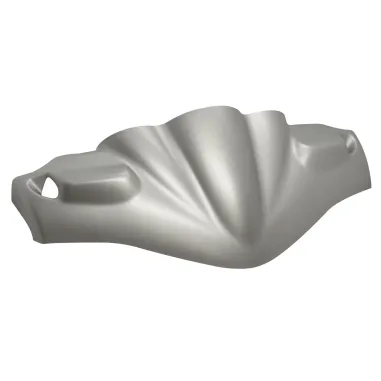 MF7341 Coprimanubrio Anteriore Grigio Opaco Originale Peugeot Speedfight 50 100