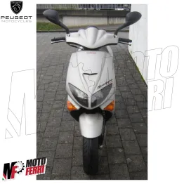MF7341 Coprimanubrio Anteriore Grigio Opaco Originale Peugeot Speedfight 50 100 2