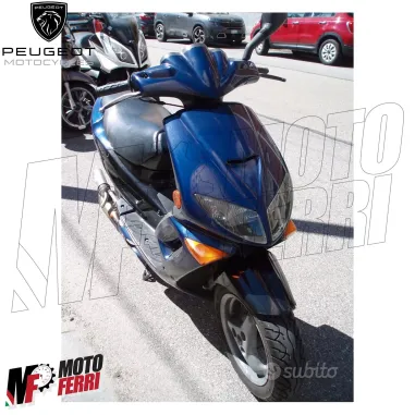 MF7342 Coprimanubrio Anteriore Blu Metalliz Originale Peugeot Speedfight 50 100