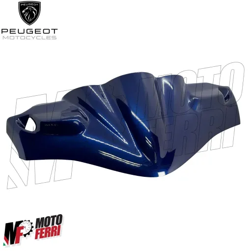 MF7342 Coprimanubrio Anteriore Blu Metalliz Originale Peugeot Speedfight 50 100