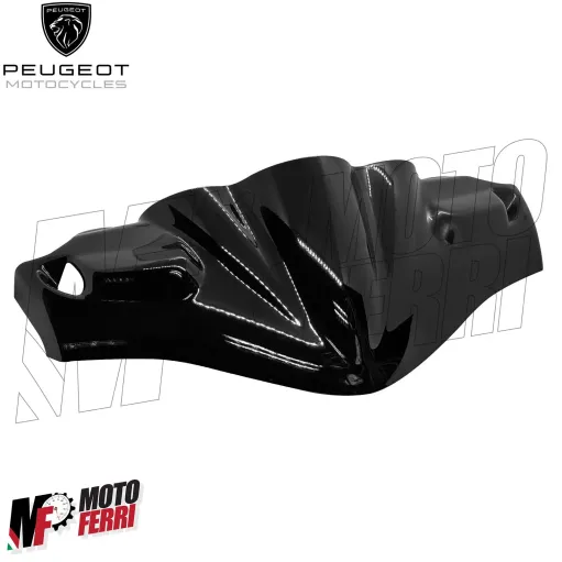 MF7343 Coprimanubrio Anteriore Nero Metalliz Originale Peugeot Speedfight 50 100