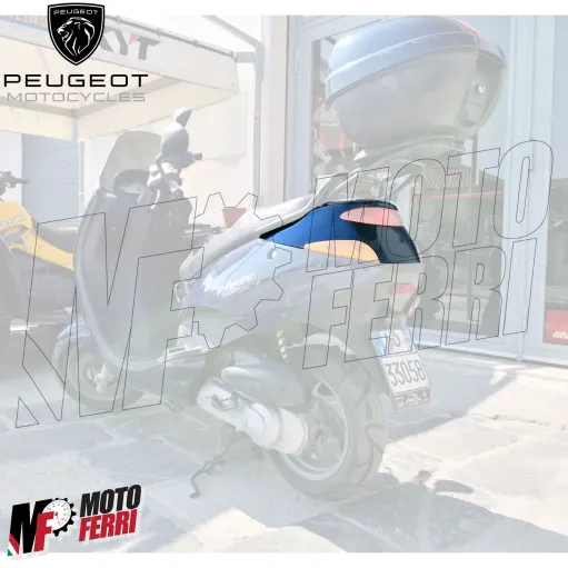 MF7355 Carena Codone Posteriore Blu Metalliz Peugeot Elyseo 50 100 125 150