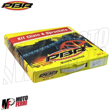 MF7356 Kit Trasmissione Catena Corona 46 Pignone 13 Keeway RKF 125 2017 / 2024