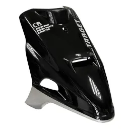 MF5416 Carena Scudo Anteriore Originale Yamaha CR Target 50 Nero Lucido / Grigio