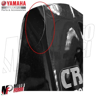 MF5416 Carena Scudo Anteriore Originale Yamaha CR Target 50 Nero Lucido / Grigio