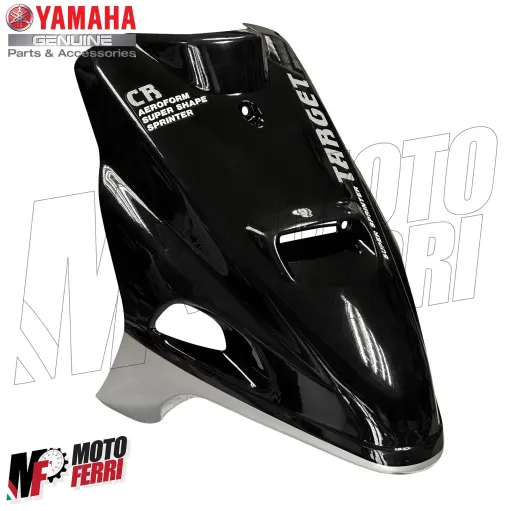 MF5416 Carena Scudo Anteriore Originale Yamaha CR Target 50 Nero Lucido / Grigio