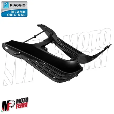 MF7361 Pedana Poggiapiedi Nero Opaco Origin Vespa Primavera / Sprint 50 125 150
