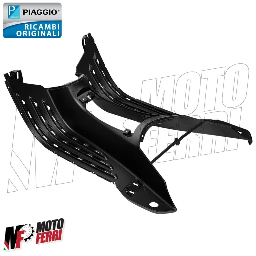 MF7361 Pedana Poggiapiedi Nero Opaco Origin Vespa Primavera / Sprint 50 125 150
