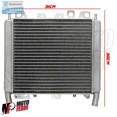 MF3962 Radiatore Acqua Originale Piaggio 250 300 350 400 500 Beverly 2006 / 2020