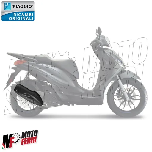 MF7366 Protezione Griglia Marmitta Originale Piaggio Medley 125 150 (2015/2019)