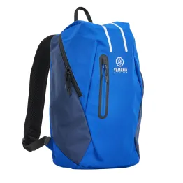 Zaino Yamaha Moto Blu Backpack Paddock Blu Nero Bianco Originale 35L