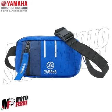 MF5886 Marsupio Borsello Paddock Blu Originale Yamaha Uomo Donna 3,7L