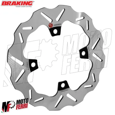 MF7372 Disco Freno Posteriore Honda Sh 350 (2021/2024) Braking Wave + Pastiglie